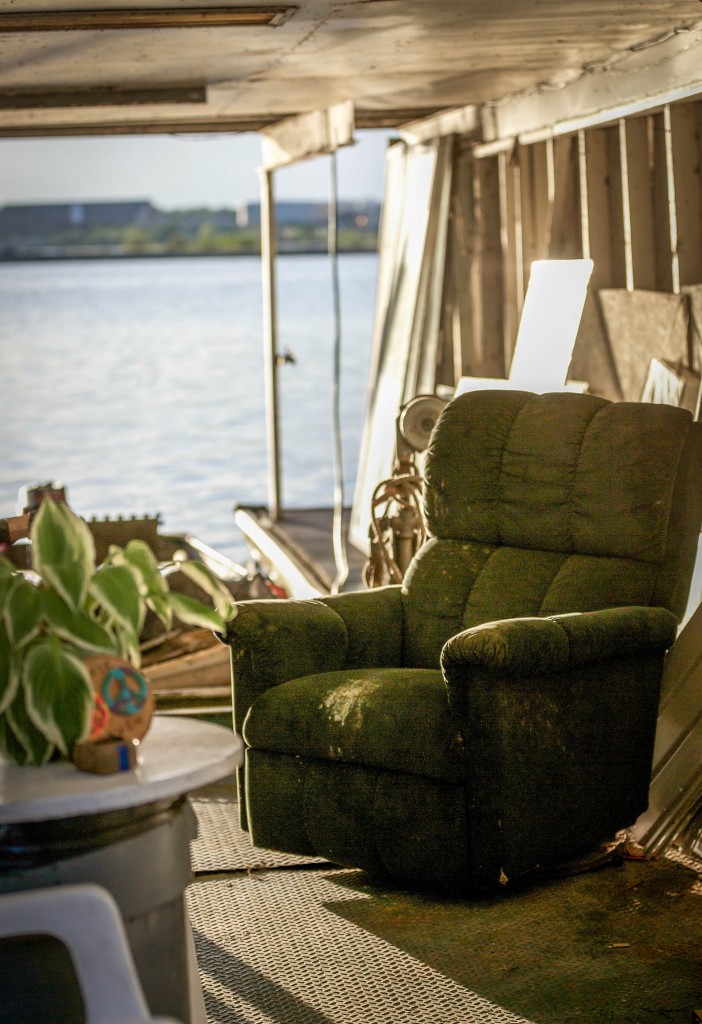 Lazy Day on the Water. South Docks, June 16, 2015.