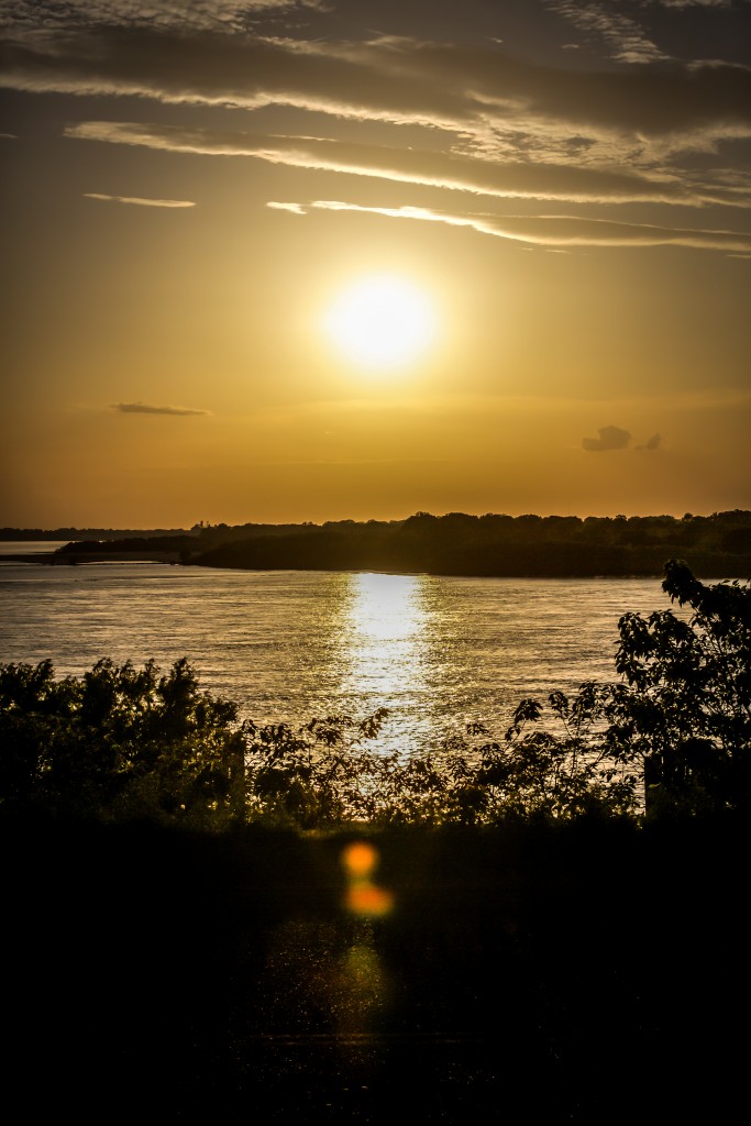 Sunset From Indian Mound.  French Fort, Memphis.  May 7, 2015